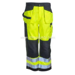 Men's High-Visibility Yellow Work Pants